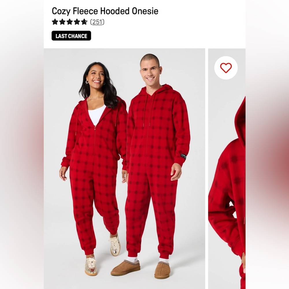 Cozy Fleece Hooded Onesie
